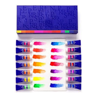 14colors 5ml wholesale professional watercolor paints set tubes