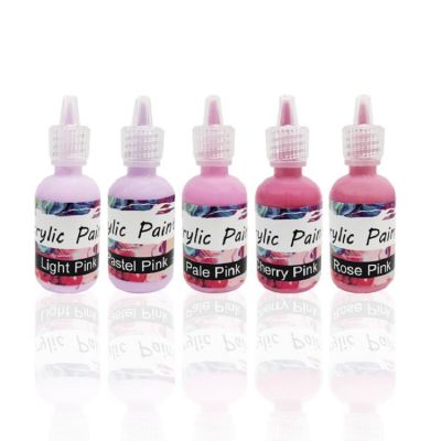 Neon Textile Black Light Acrylic Paints Glow Magic Fabric UV Paint Set