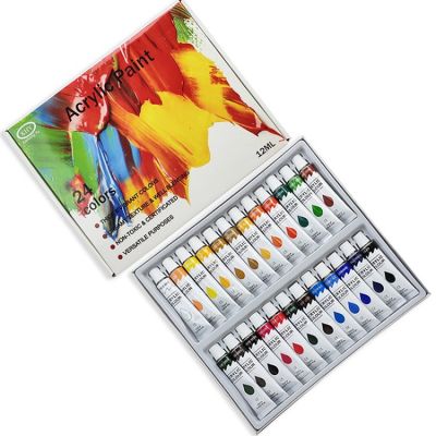 School Supplies Non Toxic Art Set DIY Painting Acrylic Paint Color Set for Students