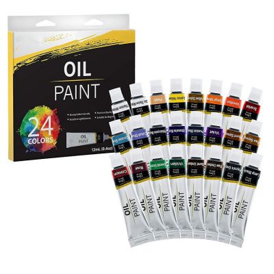 hot sell 24 oli colours for painting professional oil paint for artist paint