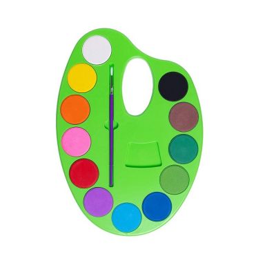 new product 12 assorted artist foldable watercolor paint set for watercolor painting