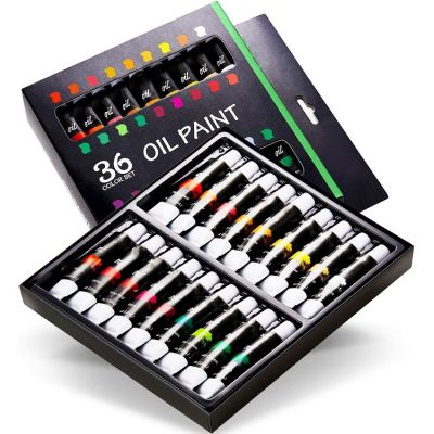 36colors 12ml paint tube aetist oil paints for art