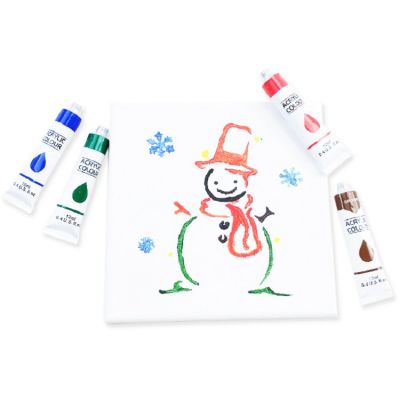 Non-toxic Acrylic Paint Set, 12 Colors Art Painting Acrylic Paint