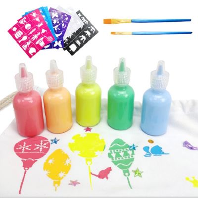 KHY Permanent Fevicryl Artist Acrylic Paint Set,DIY Drawing Art Paint Brushes for Acrylic Painting