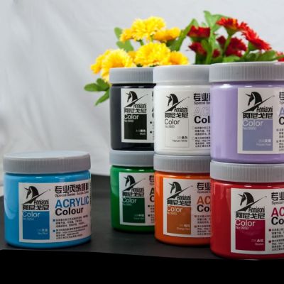 Customized best-selling High quality Non-toxic 500 ml Acrylic Pain