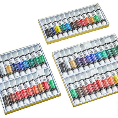 Premium 24 Colors 12ML Wholesale Art Acrylic Paint Kit for Artist Painting