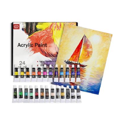 Permanent Oil Based Bright Color and Strong Adhesion for Painting Acrylic Paint Kit