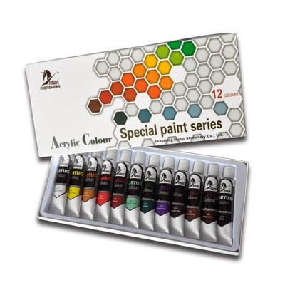 OEM 12 colors Acrylic Paint Sets