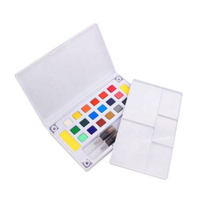 Non-toxic safe watercolor set 18 watercolour paint set water color