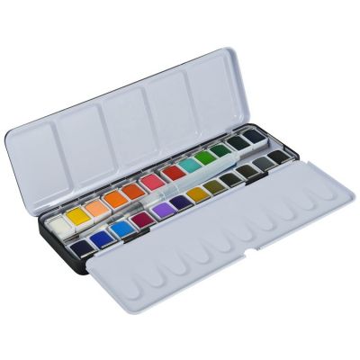 Professional 12 24 36 48 Colors painting cases water color paint for kids