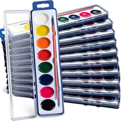 8 water color painting semi-dry watercolor paint set water colors set watercolor paint
