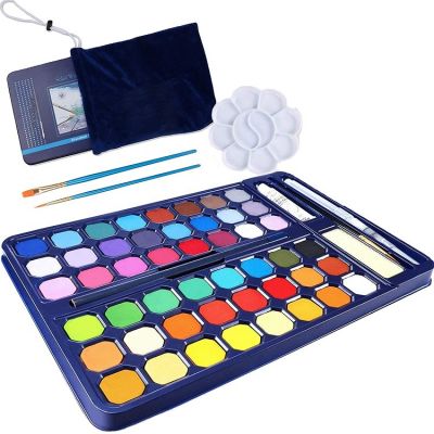 48 water color watercolor cake set half pan watercolor cake painting water colour watercolour paint set cake