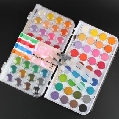 Factory 36 non-toxic water color watercolor cake set half pan watercolor cake painting water colour watercolour paint set cake