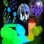 24 colors market custom every colour manes heavy body glow in the dark acrylic paint in bottles