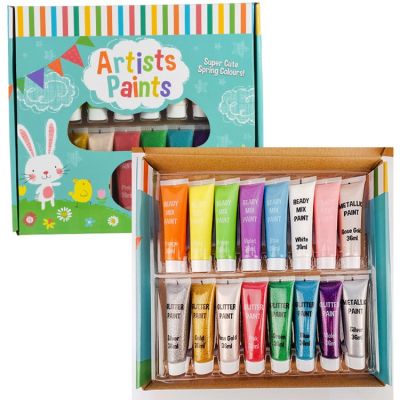 18colors 36ml colorfast water based angelus nail acrylic paint set artist painting colors acrylic for paper