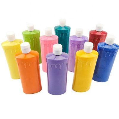 Waterproof 36 colors professional acrylic paint bottles bulk tempera paints art 500ml acrylic paint