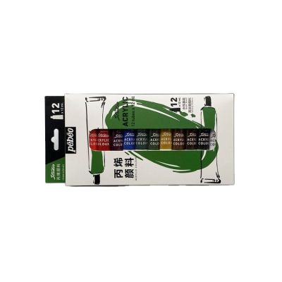 Top Selling 12ml Acrylic Professional Metallic Painting Water Resistant Paint Set