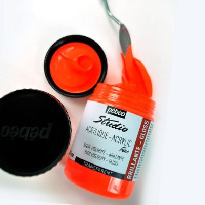 Hot sale strong adhesion 300ml studio acrylic gloss tube 66 colours for outdoor