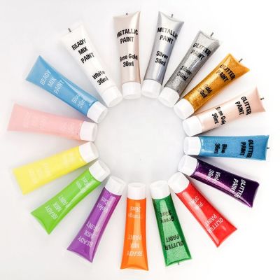 Art rangers paint acrylic set 18 water base multi-layer fine art 36ml plastic tube acrylic paint