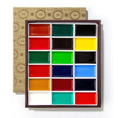 Good price japan kissho square color 12/18/24/35/48/60 colors watercolor