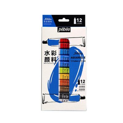 Quality assurance good durability set of 12/18/24 tubes x 12ml watercolor