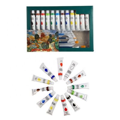 Strips mini airbrush acrylic paint colors nails acrylic colour paint art ranger acrylic paint 12 colors