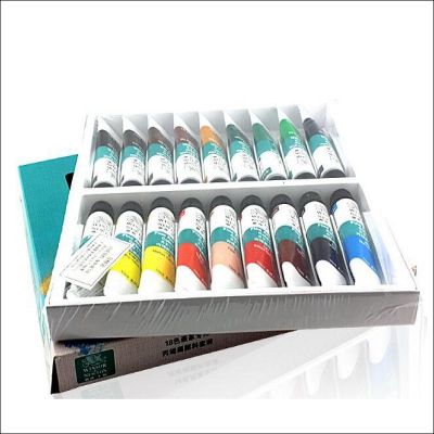 18pcs 12ml Acrylic Paint Set