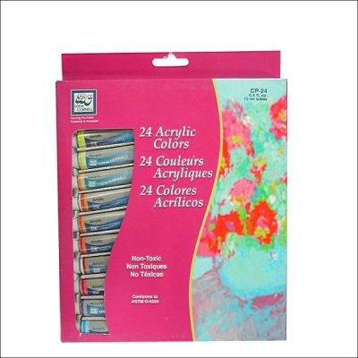24pcs 12ml Artist Acrylic Paint Set