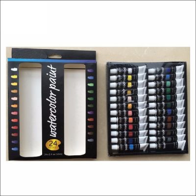 Hot sell 12ml 24pcs Water color Paint Set
