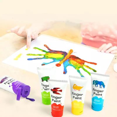 Wholesale High Quality Finger Paint Children DIY Painting Acrylic Paint Set