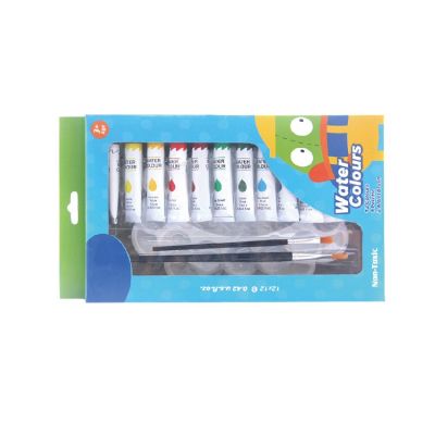 Wholesale Portable 12 Colors 12ml Artist Drawing Watercolor Paint Set