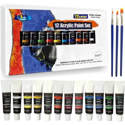 12ML Acrylic paint set 12colors