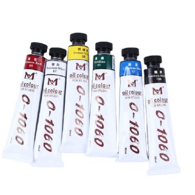 decorative canvas wall handmade brush oil paint set 60ml