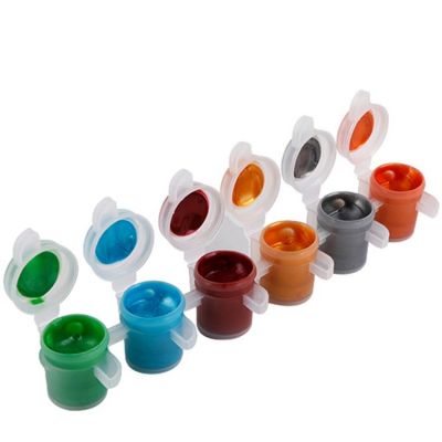 High Quality Non-toxic Multi-color Mini Poster Color Paint Pots Set For Kids