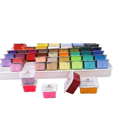 50 Colors 30ml And 60ml Professional Gouache Paint Set With Handle