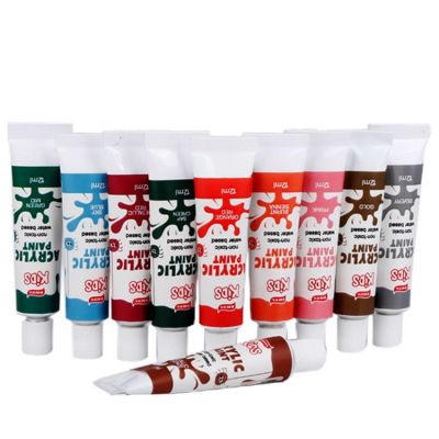 40pcs Professional Acrylic Colour Paint Set
