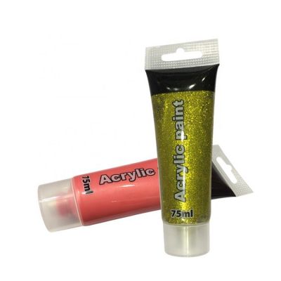 Best Seller Wholesal Customed Label Soft Tube Packing 75ml Art Paints Acrylic Artist
