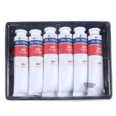 Artists Oil Colour Paint, 45-ml Tube , Oil Based Color - Professional Painting Supplies
