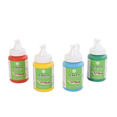 300ml Bulk Two Openings Bottled Art Acrylic Paint With Handle