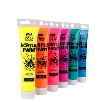 75 ml Apple Barrel Bright Neon Color Acrylic Paint Bulk Set As A Gift