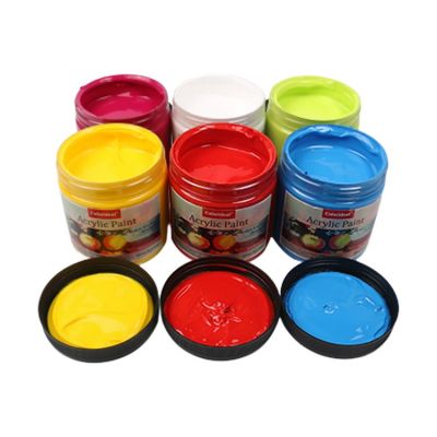 high quality non toxic colorful 500ml acrylic paint bulk
