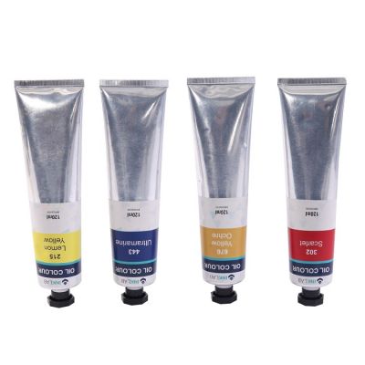 Artists Oil Colour Paint, 120 ml Tube , Oil Based Color - Professional Painting Supplies