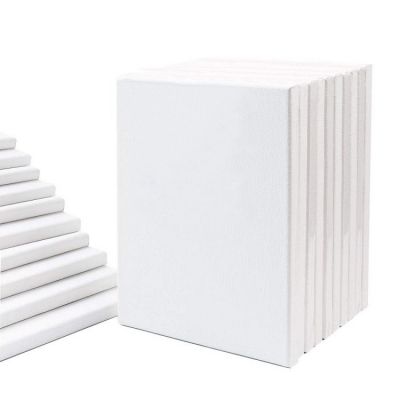2021 Hot sale OEM hight quality 30*40cm 40*50cm artists white blank stretched canvas panel for artist paintings