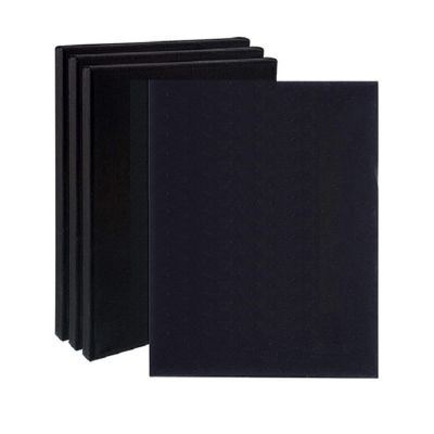 cotton canvas board Black Professional Quality Stretched Canvas