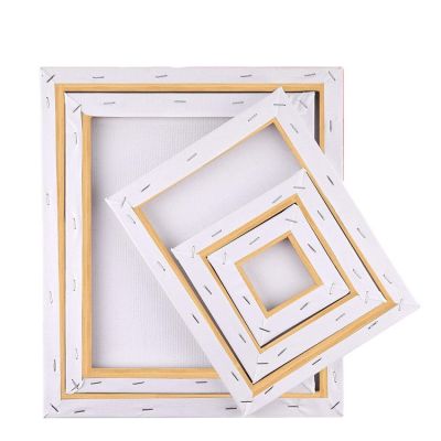 30*40cm OEM 100% Cotton inkjet printing 12 pack large stretched canvases