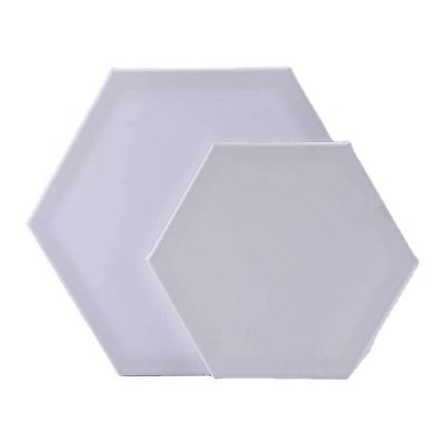 High Quality Hexagon Canvas Craft Paintings Abstract and Modern of Canvas