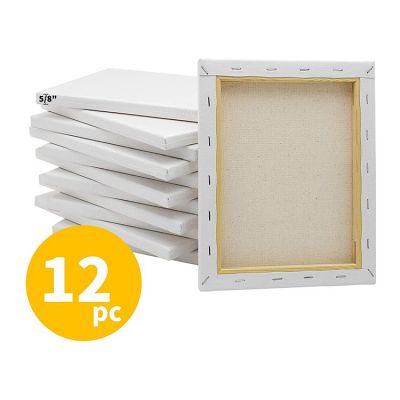 Art Supply Set 8*10inch Blank Painting Canvas 100% Cotton Stretched Canvas Frame