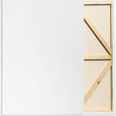 Factory direct sale 36*48inch large stretched blank art canvas pine wood 100% cotton duck 10oz canvas
