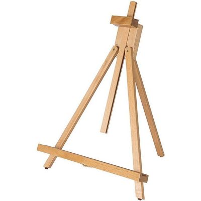 31-1/2 inch A-Frame Easel Tripod Display Stand Holds Up to 27