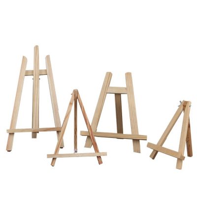 Different specifications wholesale blank pure cotton stretch canvas and easel art supplies set
